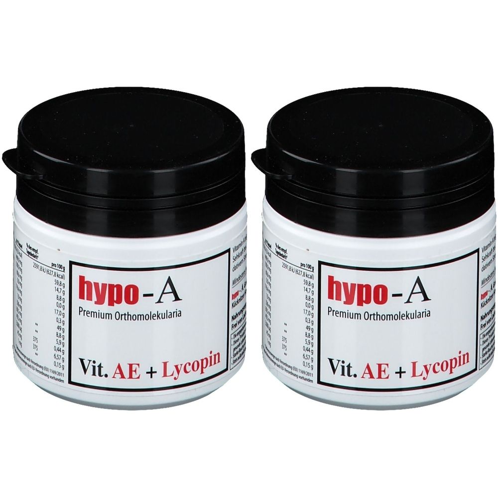 Hypo-A Vitamin A+E+Lycopin Kapseln 2x 2x100 St