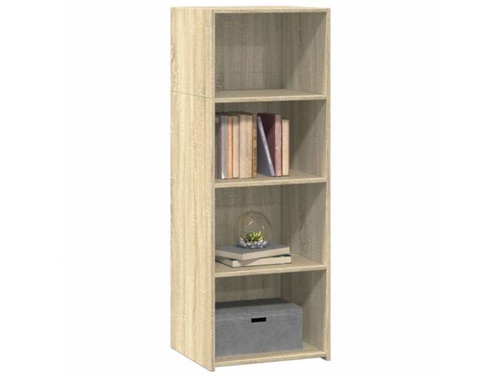 Remise Armoire haute/Buffet haut - Décor salon/cuisine - chêne sonoma 45 x 41 x 124 cm bois d'ingénierie *aspect pratique1261519