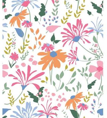 RoomMates Bella Garden Peel and Stick Wallpaper