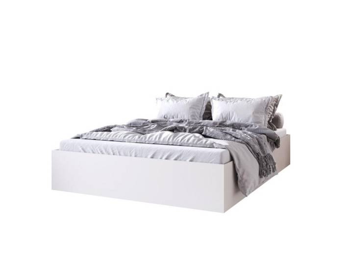 Sepro Meble Bett Weiß Mond Mit Matratze 140x200 cm, 140x200 cm, Schlafzimmer, Betten