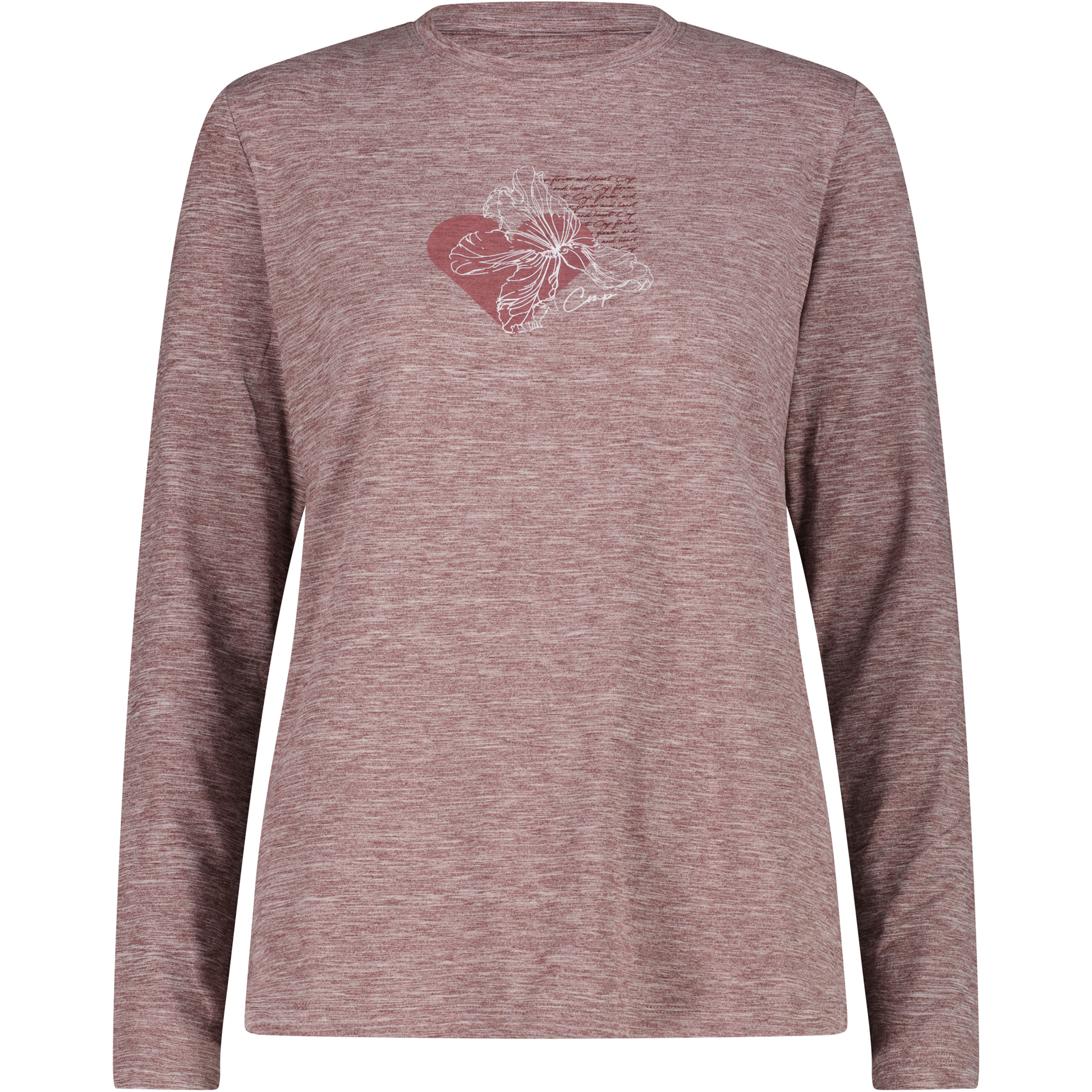 CMP Damen Longsleeves rosa Größe XS Lifestyle