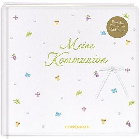 Jutta Bergmoser - Meine Kommunion Festlich (weiß): Erinnerungsalbum - Preis vom 02.10.2026 23:42:20 h