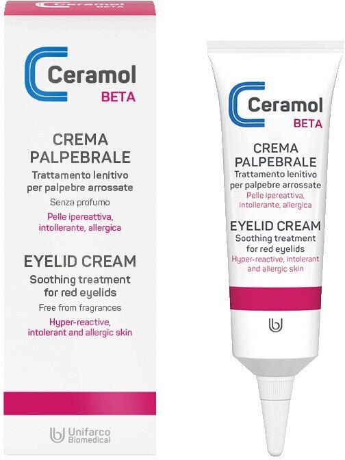 Unifarco Ceramol Beta crema palpebrale 1 confezione