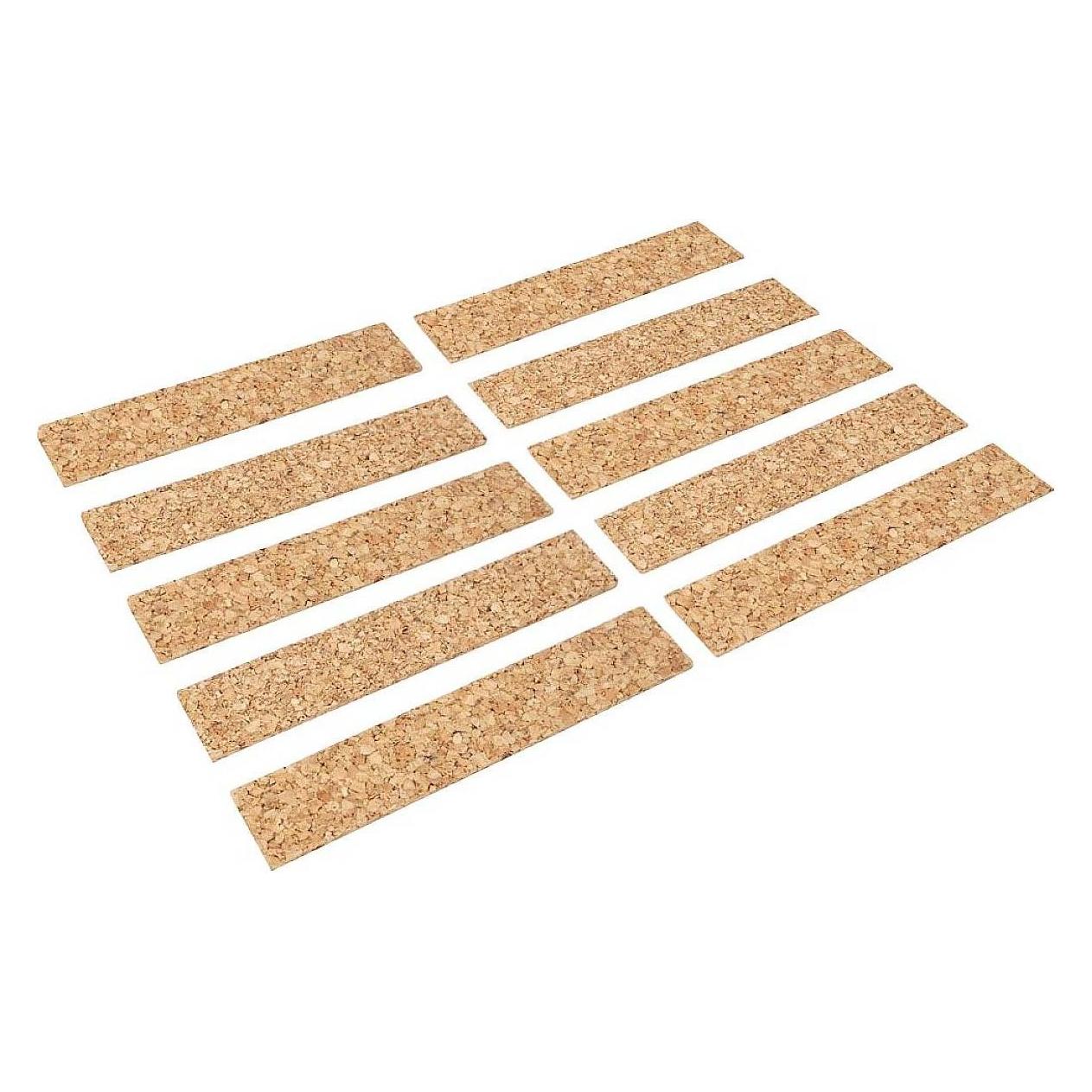 Bernstein BERN K 125253 - Universal-Schonbacken selbstklebend Kork 10 (KORK-125X25X3)