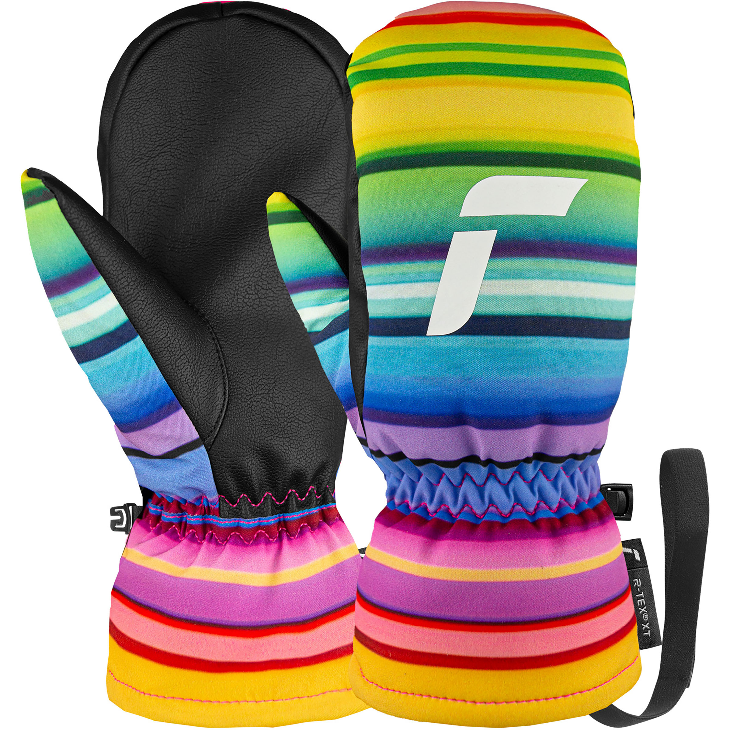Reusch Carter R-TEX XT Kinder Skihandschuhe schwarz Größe 4 Skifahren Elastisch Wasserabweisend