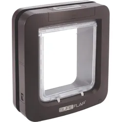 SureFlap Haustierklappe Mikrochip (Mikrochip Katzenklappe), Katzentüre + Katzennetz