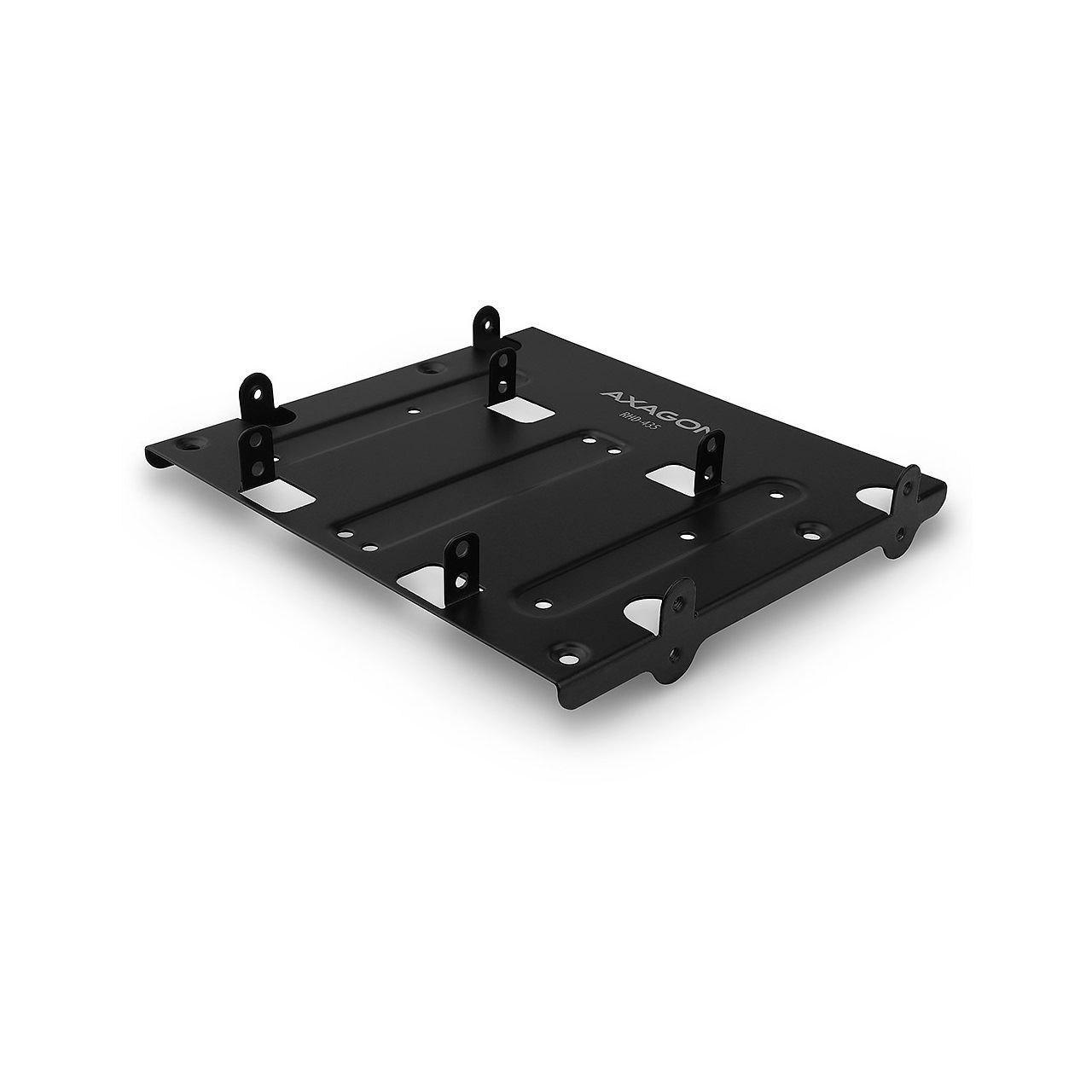 Axagon RHD-225 Halterahmen für 4x 2,5"/2x 2,5" + 1x 3,5" im 5,25" Slot - schwarz
