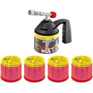 Rothenberger-Industrial Lötlampe 1000000982, RoFlame Economy, bis 650°C, für Stechgaskartusche