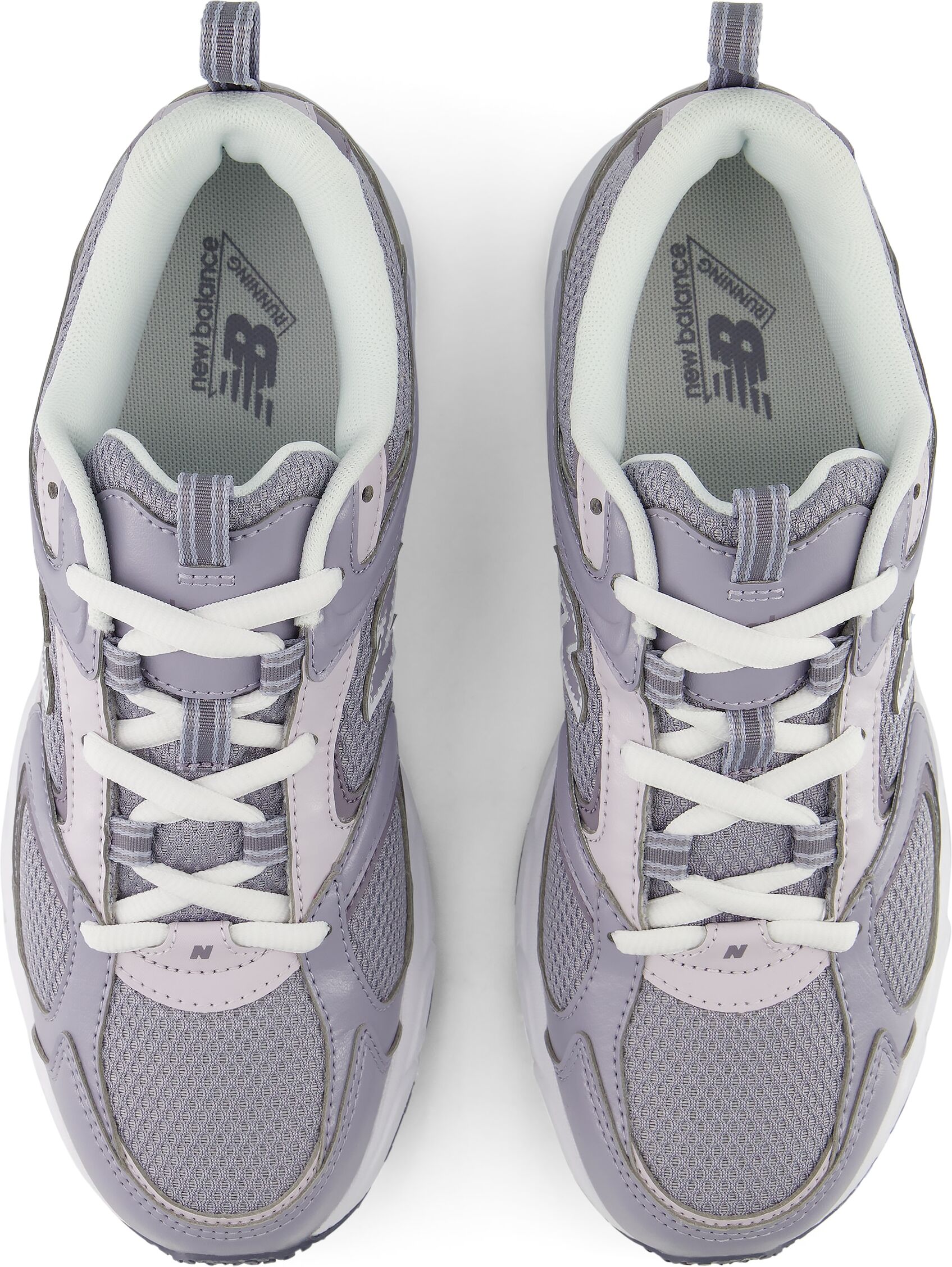 Sneaker NEW BALANCE "408", Damen, Gr. 41,5, lila (digital mist, off, line grau), Mesh, Synthetik, Schuhe Sneaker, inspiriert vom Design des New Balance 530 und 740 digital mist, off, line grau 41,5