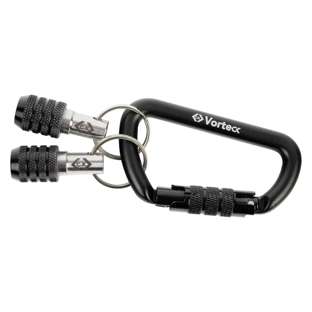 C.K Magma C.K T4574 2x Zubehörhalter mit Karabiner (T4574) (T4574)