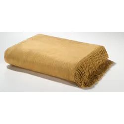Plaid FRANSEN (BL 130x170 cm) - gold - BL 130x170 cm