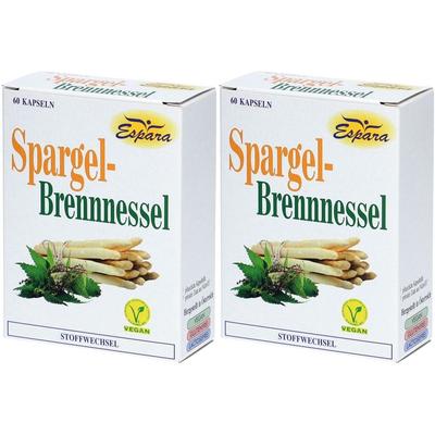 SPARGEL-BRENNESSEL-Kapseln 2x 2x60 St Kapseln