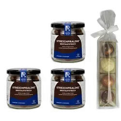 RUTH SCHOKOLADE Streichpralinen-Set inkl. Probierpaket edler Pralinen Inhalt 772g
