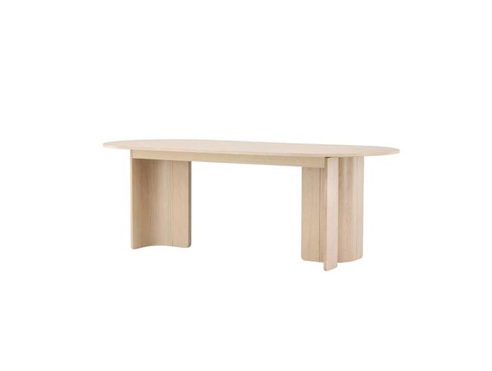 ESSTISCH Tyresö, Weiß L: 220 cm