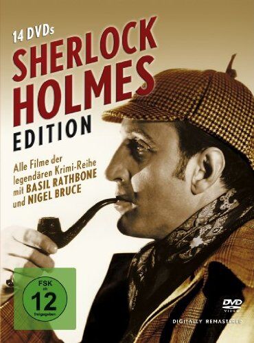 Basil Rathbone - Sherlock Holmes Edition [14 DVDs] - Preis vom 11.10.2026 15:43:13 h