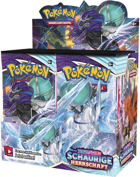 Pokemon - Schwert & Schild "Schaurige Herrschaft" - Booster 36er Display