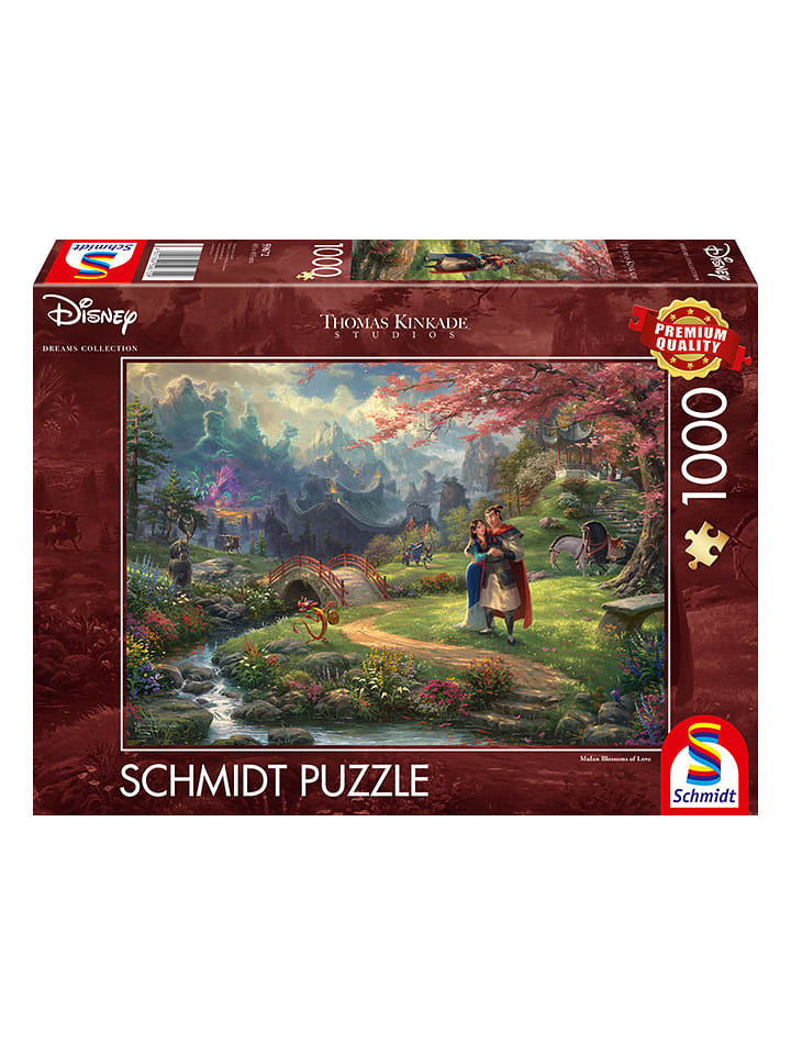 Schmidt Spiele 1.000tlg. Puzzle "Disney, Mulan" - ab 12 Jahren - onesize