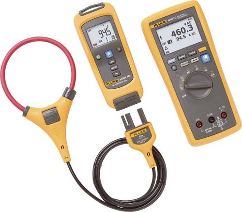 Fluke FLK-A3001 FC KIT Stromzange, Hand-Multimeter digital Grafik-Display, Datenlogger CAT III 1000 V, CAT IV 600V Anzeige