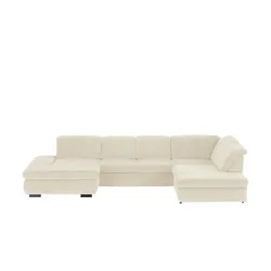Kollektion Kraft Wohnlandschaft   ¦ creme ¦ Maße (cm): B: 382 H: 102 T: 260.0