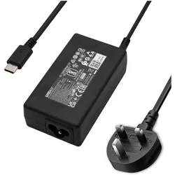 Lenovo ADAPTR Liteon EuP 65W 2pin FRU (65 W), Notebook Netzteil, Schwarz