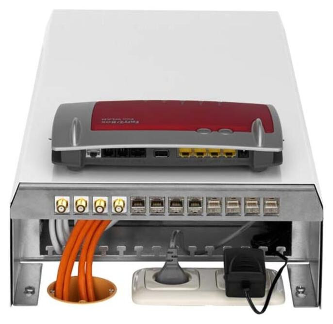 Rutenbeck Multimedia-distributeur 23910118 voor 12 universele modules type lgr
