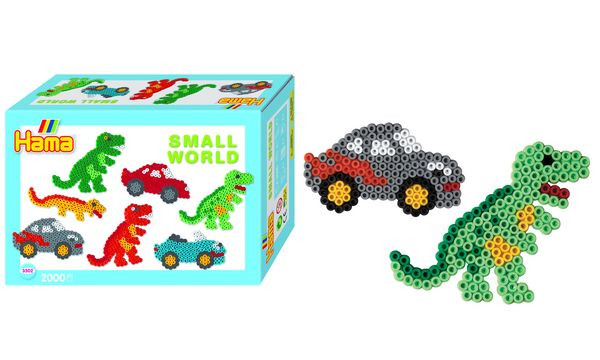 Hama strikparels midi Kleine Wereld Auto cadeauverpakking