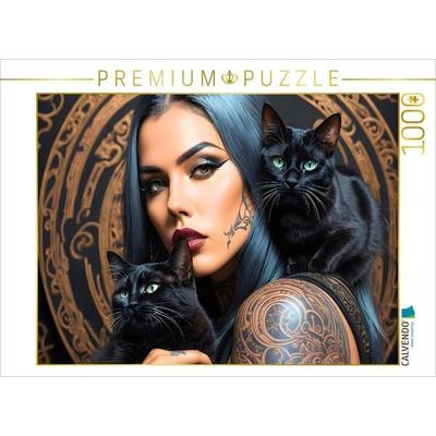 CALVENDO Puzzle Die Anmutige | 1000 Teile Lege-Größe 64x48cm Foto-Puzzle für glückliche Stunden
