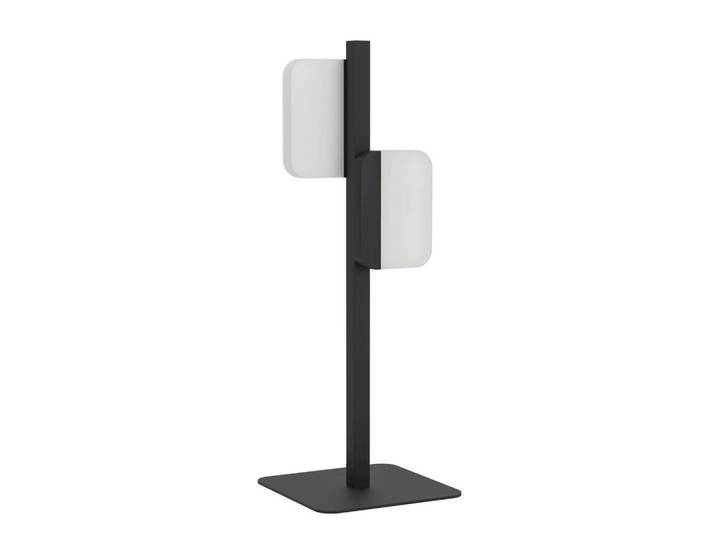 Eglo Tischleuchte, Schwarz, Metall, Kunststoff, länglich, F, 6x50x15.5 cm, Kippschalter, Lampen & Leuchten, Innenbeleuchtung, Tischlampen, Tischlampen