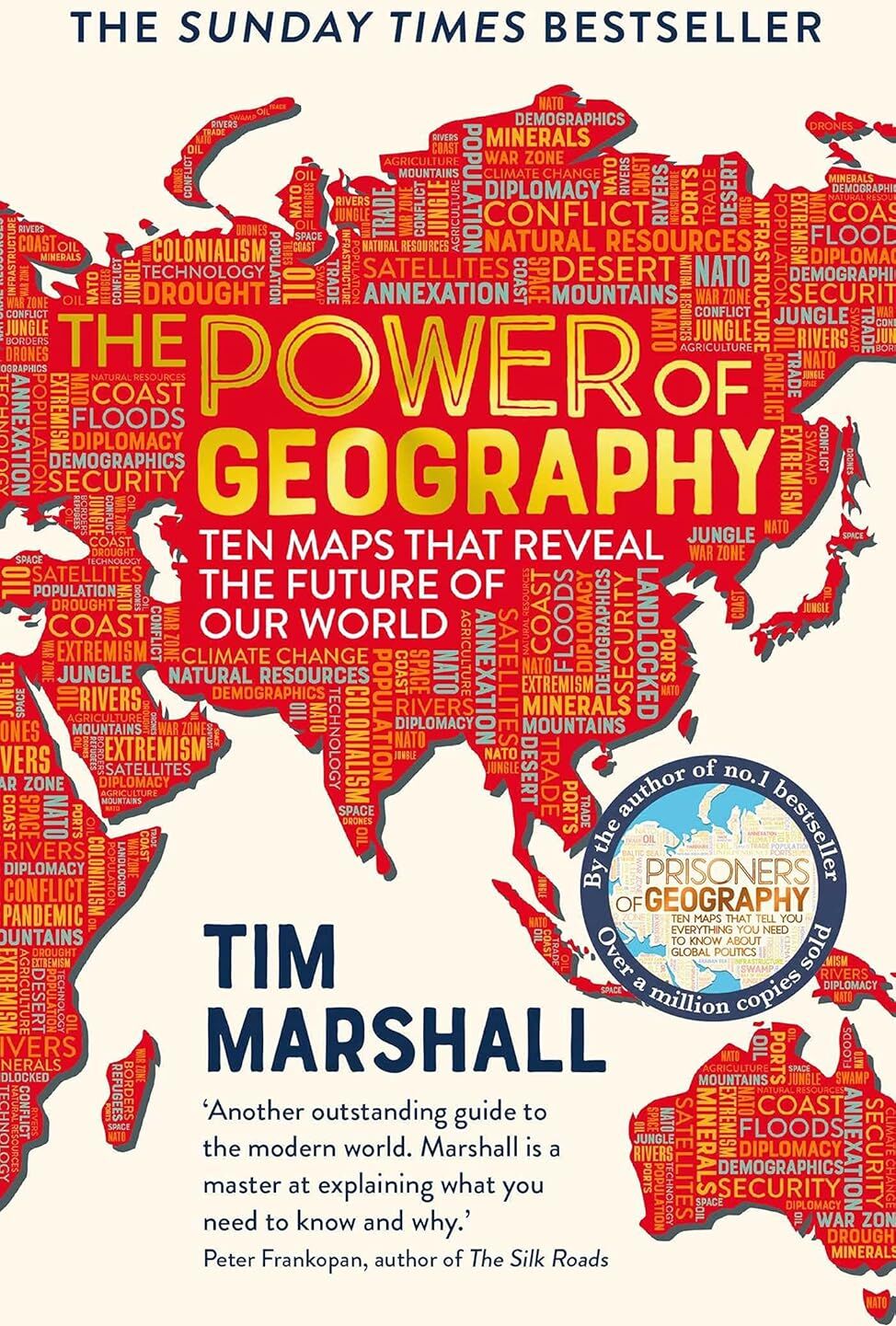 Elliott & Thompson Tim Marshall 3 Books Collection Set - Prisoners of Geography, The Power of Geography, Worth Dying For - Paperback Geopolitics Non Fiction Gift Set