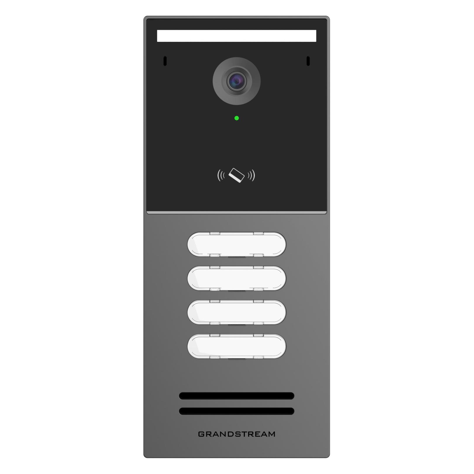 Grandstream GDS3726Q door video intercom, 4x buttons, IC and ID cards, NFC, Bluetooth, IP66, IK10 (Bluetooth, Ethernet) (GDS3726Q)