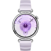 Watch GT 6 41mm (Konsu-B19FC), Smartwatch silber, violettes Fluorelastomerarmband