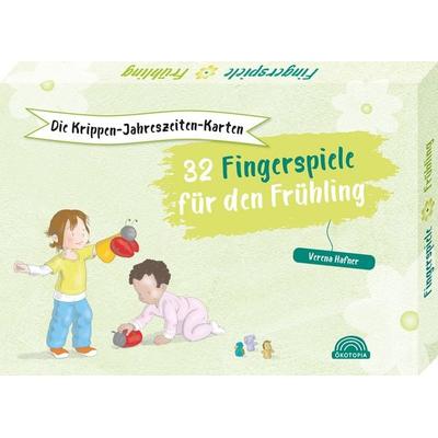 Die Krippen-Jahreszeiten-Karten: 32 Fingerspiele für den Frühling, Gebundene Ausgabe von Verena Hafner, Klett Kita GmbH, 978-3-96046-295-8