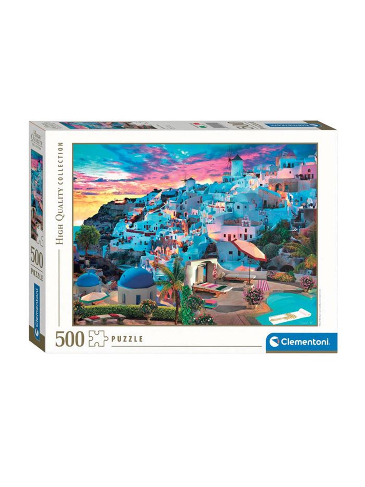 Clementoni Jigsaw Puzzle Greece View 500pcs. 2D Puzzles