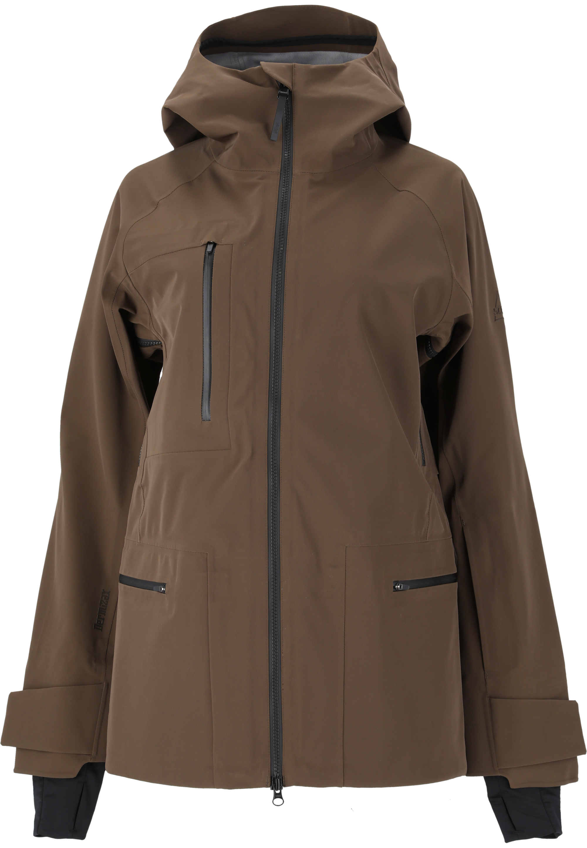 SOS Skijacke Lipno in wetterfester Qualität mit geradlinigem Design 1101 Slate Black XS