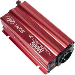 PNI, Spannungswandler, Spannungswechselrichter L650W Dual-Netzteil 12V/24V, Ausgang 230V, 500W, modifizierter Sinus, US