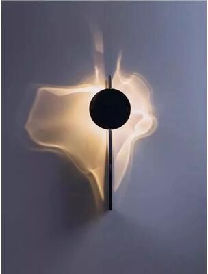 ilyeco Modern LED Wall Sconce For Bedroom And Corridor, Luxury Wall Lamp With Rotating Light, Background Atmosphere Wall Decor natural Light4000k