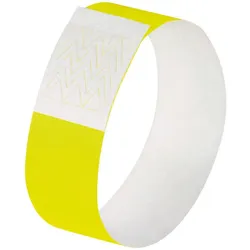 SIGEL Eintrittsbänder neon gelb