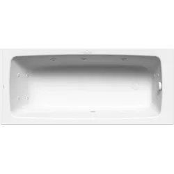 Kaldewei CAYONO Whirlwanne, alpinweiß, 1700x750 mm, FULL BODY Aquamassage, 400 mm tief