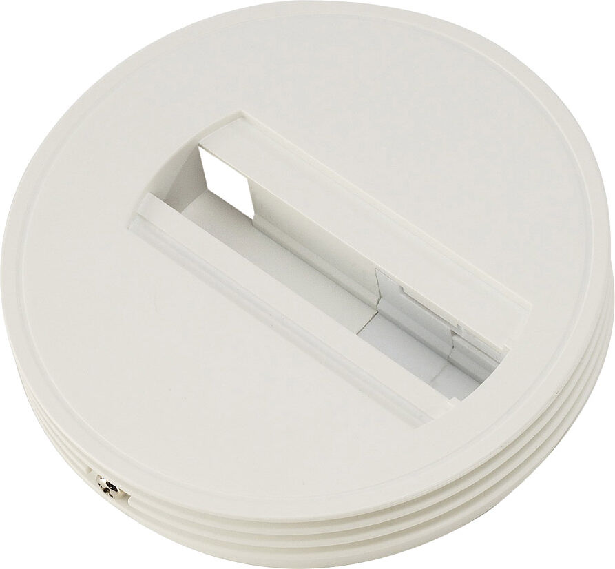 Slv Rosette Für 1-Phasen Adapter, Weiß - Zubehör Für 1-Phasen Stromschiene
