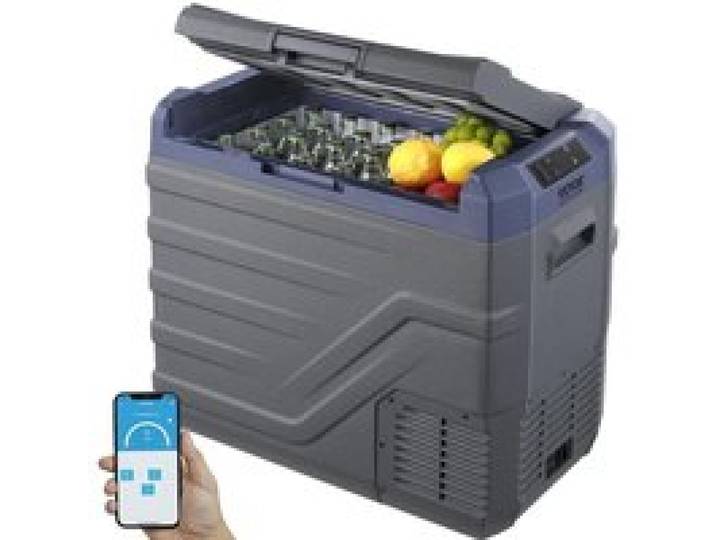 Réfrigérateur portable à compression 45 L 12 24 V et 100-240 V zone unique -20 à 20 °C pour voiture camion maison camping voyage