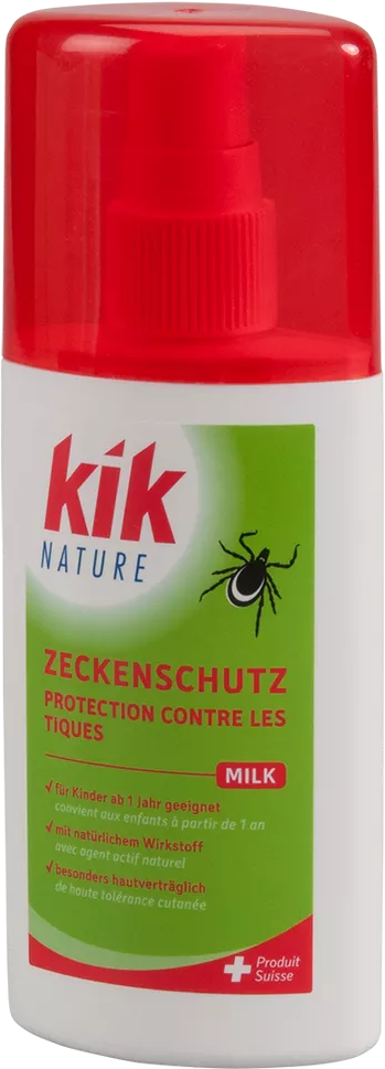 kik - Zeckenschutz Milch, NATURE Zeckenschutz, 100  ml