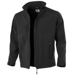 Softshelljacke "1020" - M - schwarz