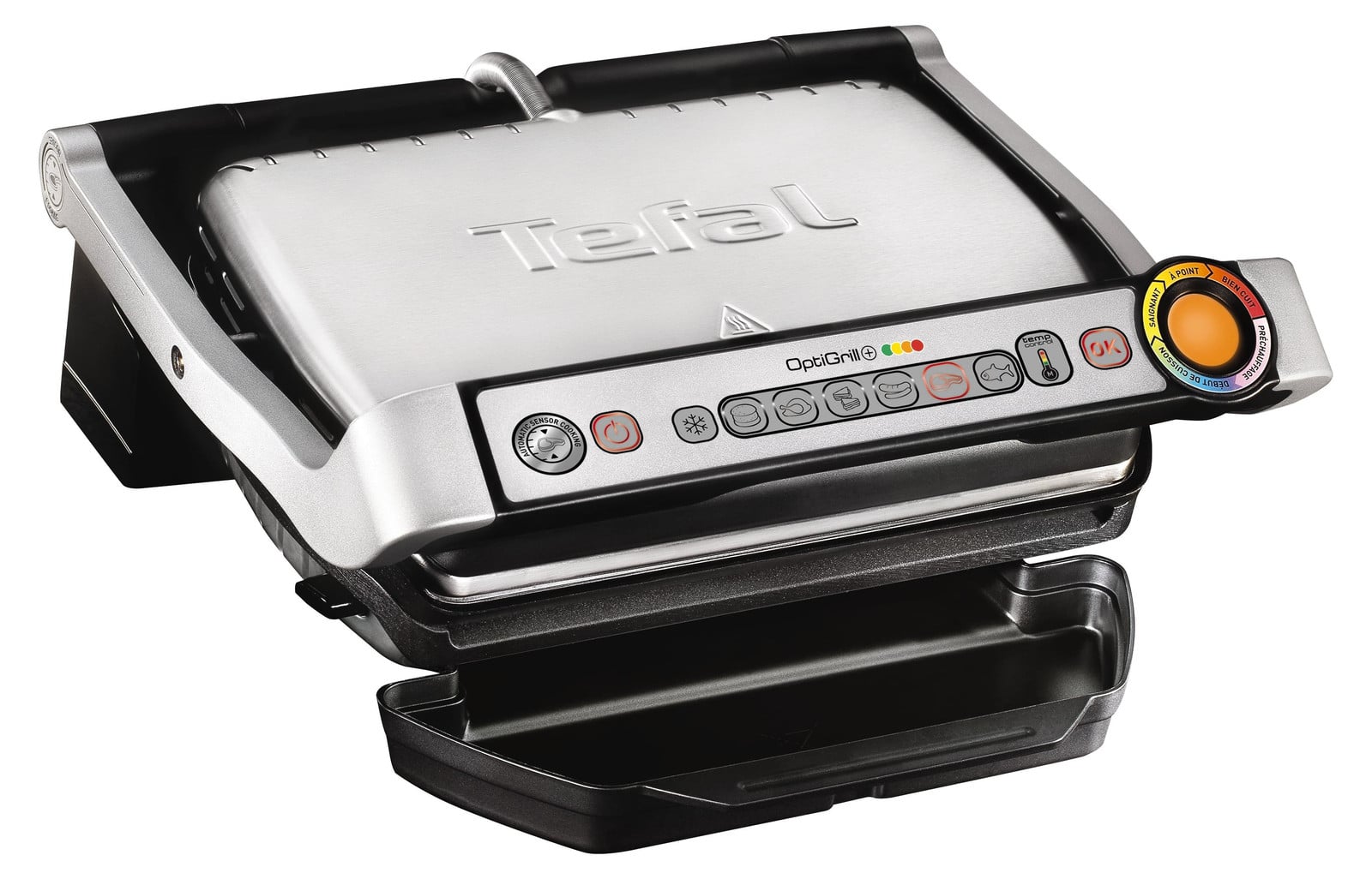 Tefal Opti Grill zilver