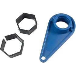 Neuesbad Set OF Strahlregler /28 und Schutzkappen für Armaturen' Mutter NB1DEABA000X1