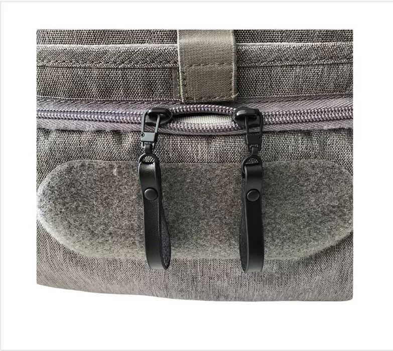 INF Echter Leder-Reißverschluss-Ersatz - 2er-Pack Schwarz