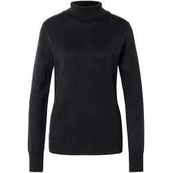Tchibo - Feinstrick-Rollkragenpullover - Damen - Gr. S - schwarz