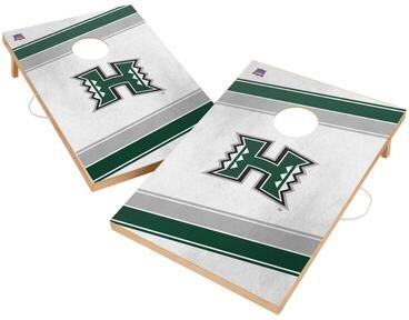 Skip's Garage Hawaii-Manoa Rainbow Warriors Regulation 2x4 Cornhole Set