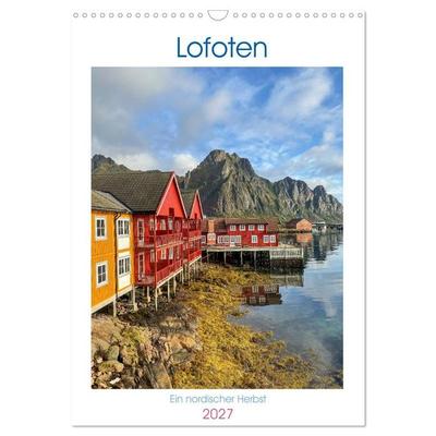 Lofoten - ein nordischer Herbst (Wandkalender 2027 DIN A3 hoch), CALVENDO Monatskalender