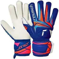 REUSCH Kinder Handschuhe Attrakt Advance Junior, Größe 8 in Blau Blau