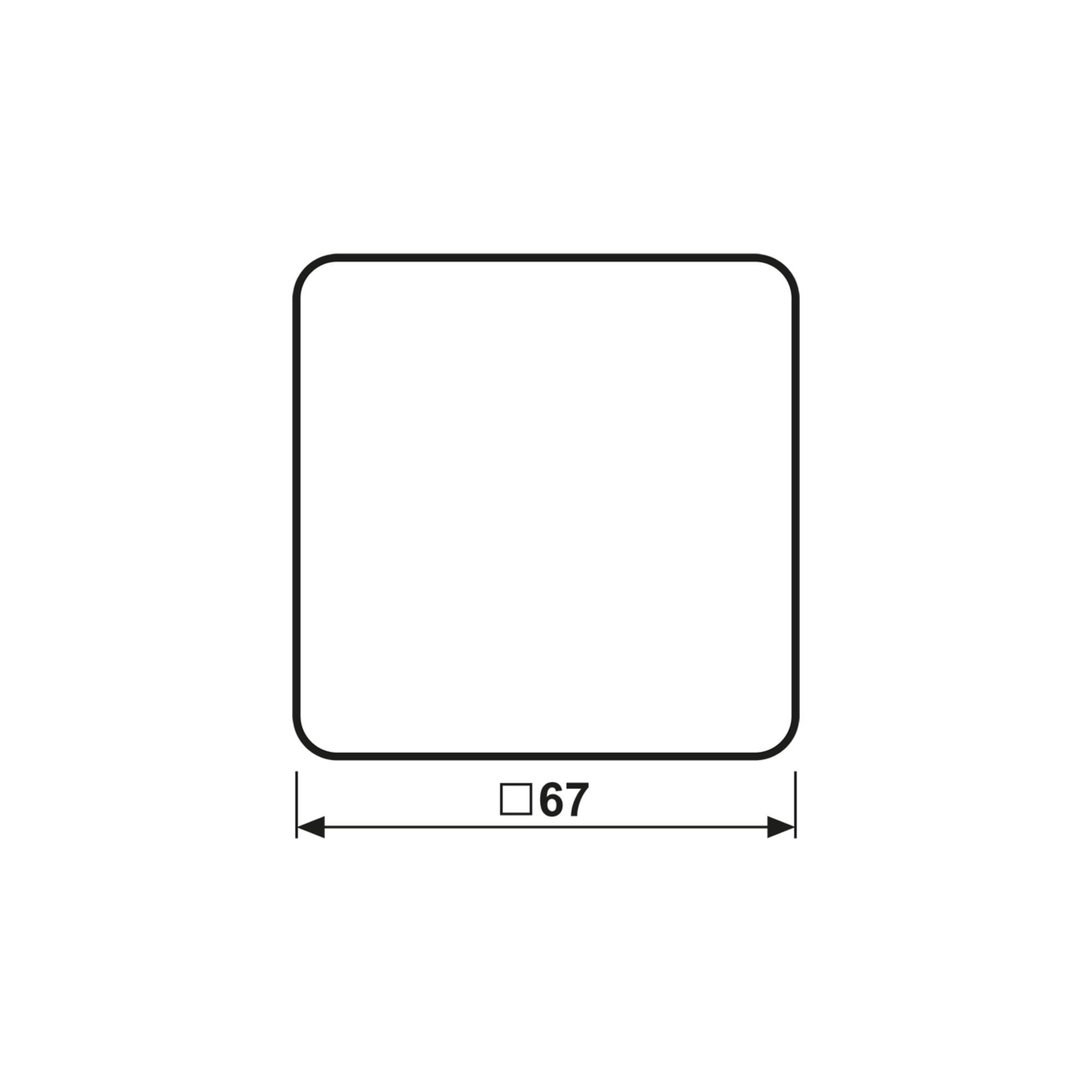 Jung Wippe Taster CD 101 WW (CD101WW)